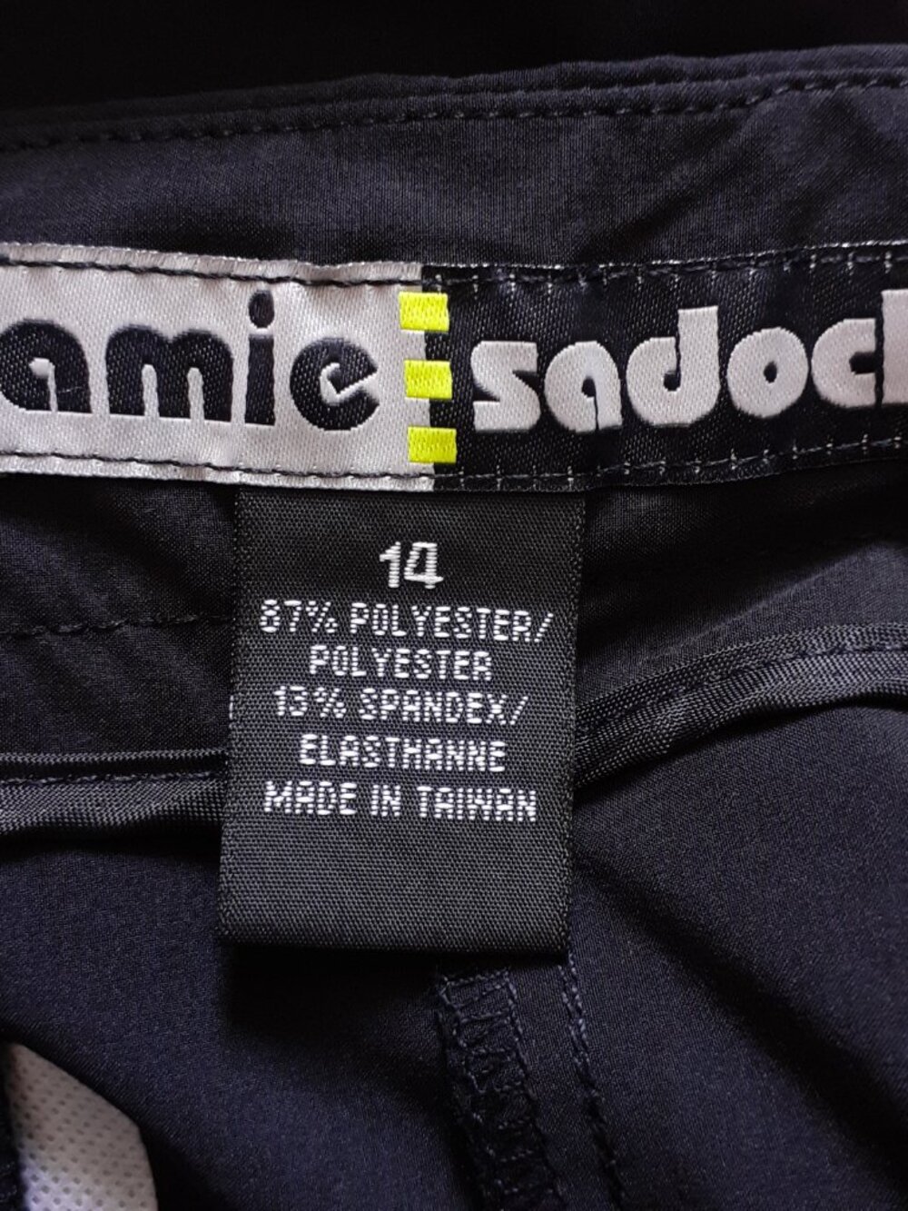 Jamie Sadock AirWear Knee Capri in Jet Black Size 14 - Picture 3 of 16